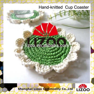 knitted cup coasters wholesale