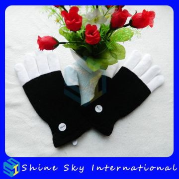 Contemporary Promotional Wedding Led Gifts Led Flashing Gloves