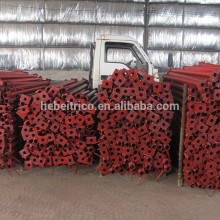 Painting Red Steel Props