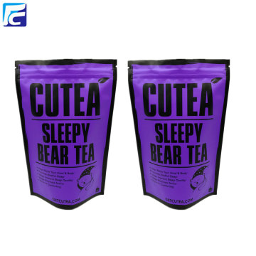 Reusable aluminum foil tea custom printing coffee bag