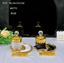 2023 Innovative Lotus Ceramic Incense Burner: Portable Arabic Style Incense Holder