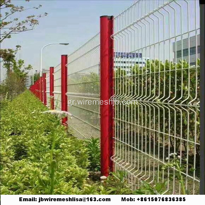 Ροδάκινο Post Welded Wire Mesh Fence