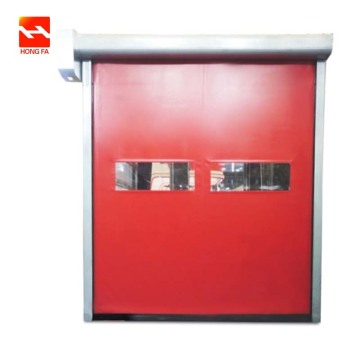 Insulated self-repairable high speed door