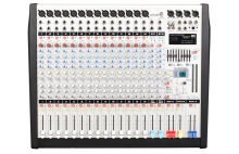 4 Ohm Powered Dj Audio Mixer 4 Aux 256 Dsp For Dj Club / Home