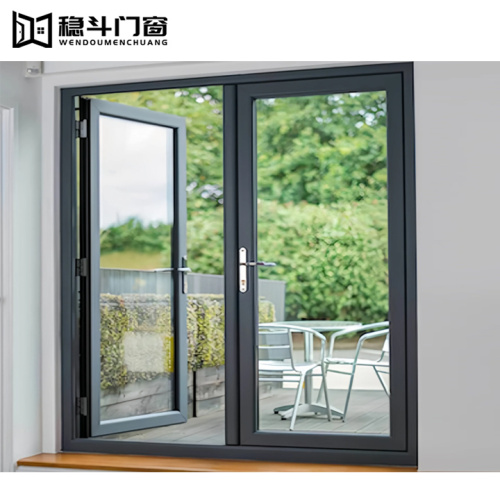 NFRC Certified Double Tempered Glass Commercial Doors
