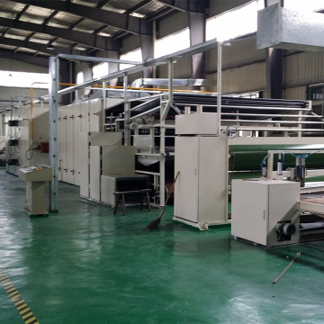chemical bonded wadding machine wipe production line