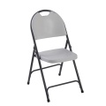 Plastic foldable side chair outdoor