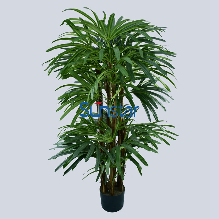 Lady Palm Tree with Pot 130cm Artificial Plant for Hotel Decoration (48597)