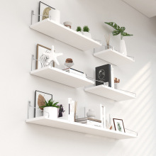 Wholesale Bedroom Wall Decoration Floating Shelves - White Wall Mounted Shelves