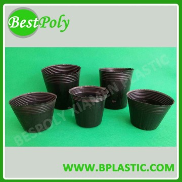 Nutrition nursery plastic flower pot tray set for seeding