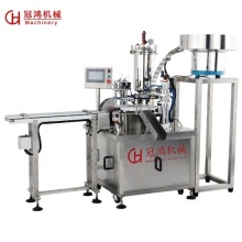 High Speed Factory Direct 304 Stainless Steel Gel Liquid Filling Capping Packing Machine Line for OEM
