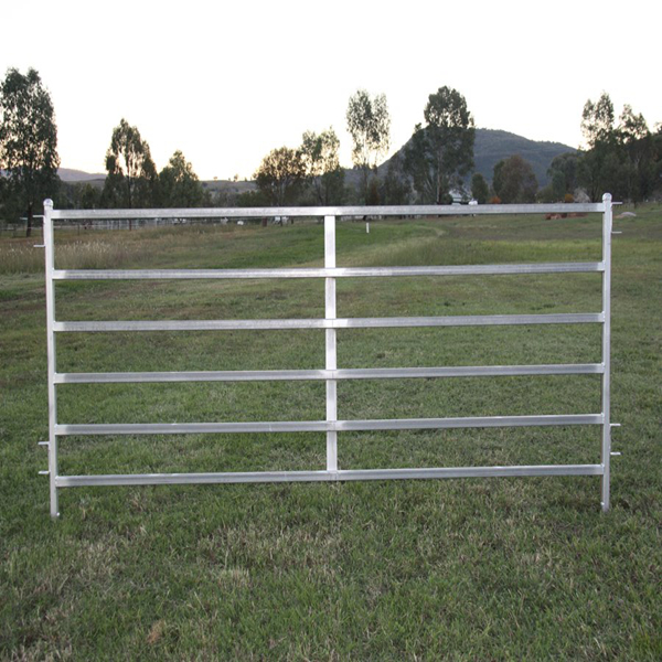 1.8mx2.1m 6 Rails Metal Panel Fence For Horse,Cattle,Sheep