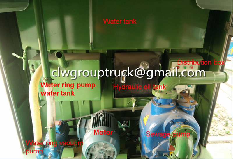 DFAC Duolika شاحنة شفط مياه المجاري ونظيف