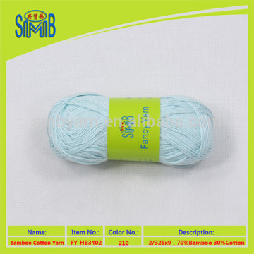 bamboo yarn balls manufacturer wholesale natural bamboo blended yarn for knitting