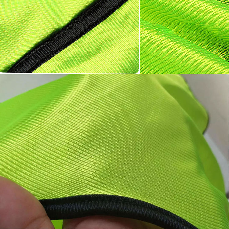 Logo -printen aanpassen goedkope hoogwaardige mesh voetbal voetbal training vest slabbetjes groothandel