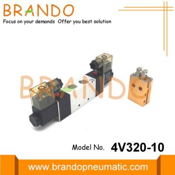 4V300 Series 3/8 &#39;&#39; Pneumatisk solenoidventil