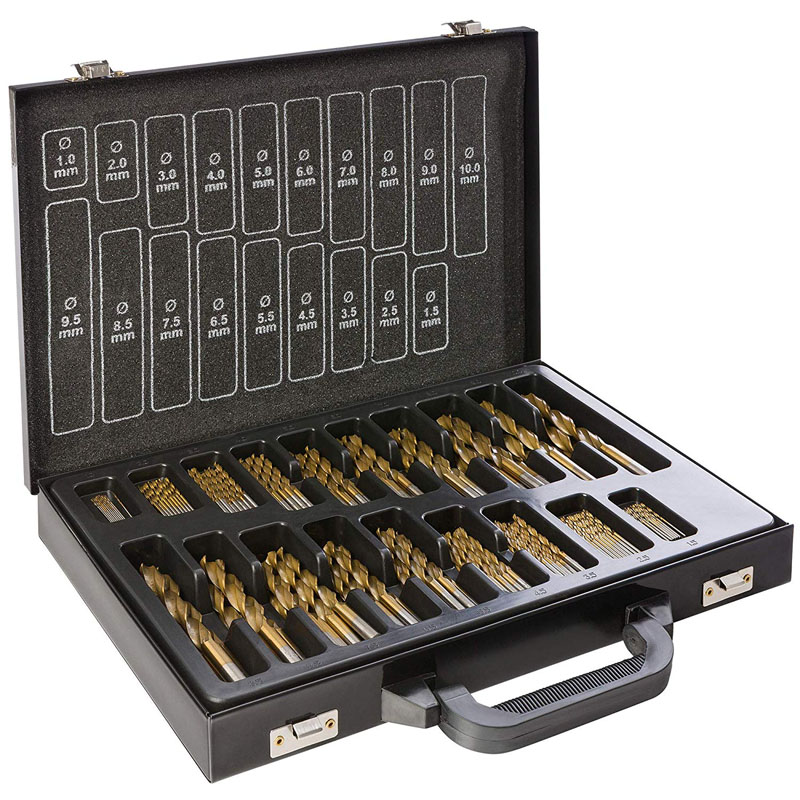 High Speed Steel Concrete Masonry Drill Bit Set