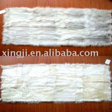 Chinese blue fox belly plate