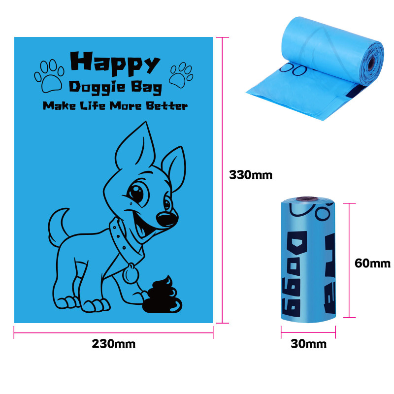 Biodegradable Dog Poop Bags – 540 Bags (36 Rolls) EPI Eco-Friendly Waste Bags, Lavender Scent