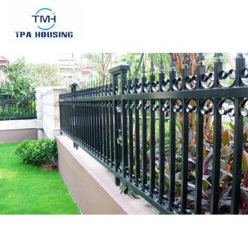 cheap cast iron Powder coated garden fence