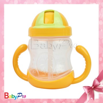 China alibaba supplier good quality baby item colorful baby training cup nipple cup with straw cute baby cup