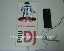 Advertising indoor EL flashing panel