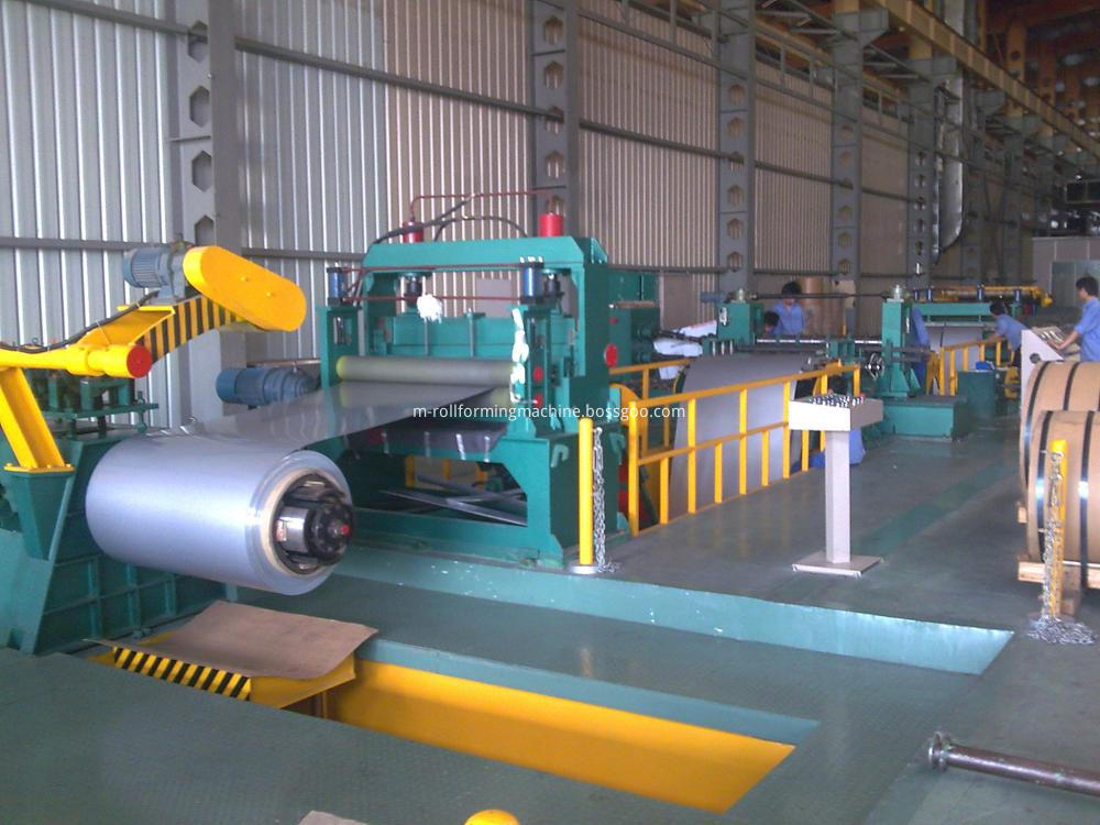 7x1500 mm roll slitting machines