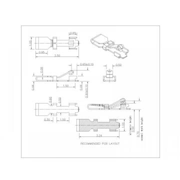 SF-035-XX-01 Spring dedo L 3,5 mm