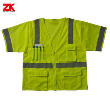 Hot sell work biking reflective waistcoat