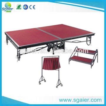 used portable folding stage for sale