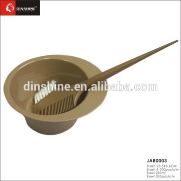 Hair Styling Dye bowl Hairdressing Tinit Bowl and Brush Dye bowl