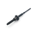 Tr24x4 lead screw with black chrome