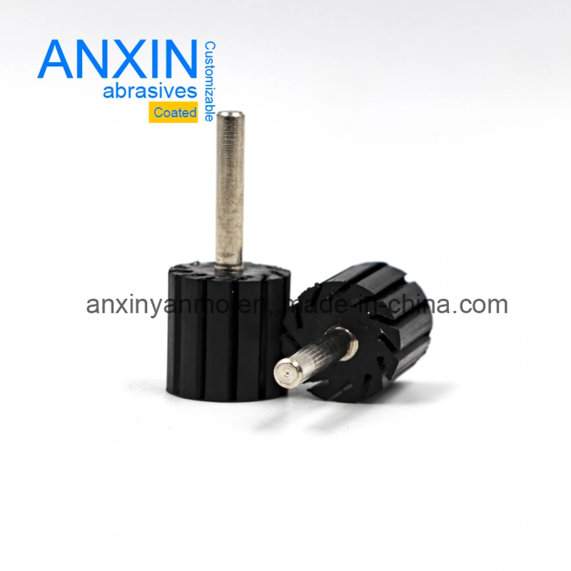 Notched Rubber Tension Roller Sand Drum for Sanding Band or Sanding Circle