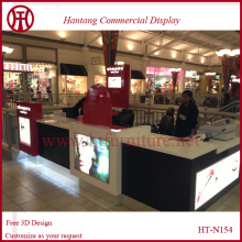 Fashion high quality mall Eyebrow Threading Kiosk design