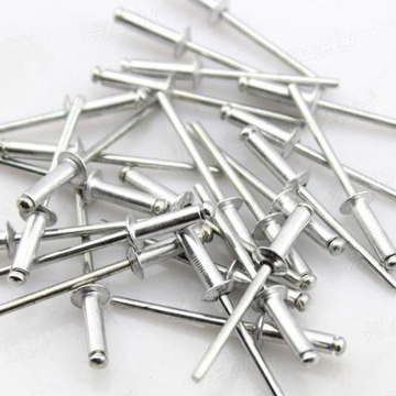 Round head open core blind rivets