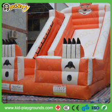 Factory price high quality garden inflatables slides cheap inflatable dry slides for child for party use