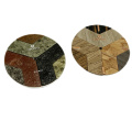 Custom Natural Mosaic Wood watch dial
