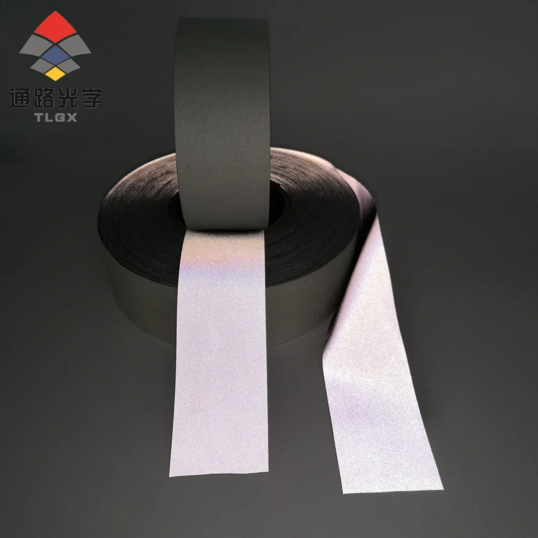 Silver Hi Vis Flame Retardant Trim Stripe Roll Fr Reflective Warning Tape