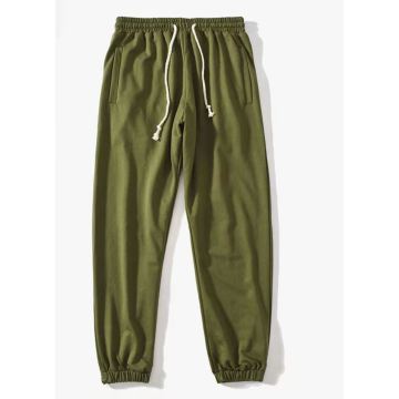 Pantaloni sportivi da uomo in puro colore Cvc