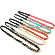 Fashion Elastic Leather headband