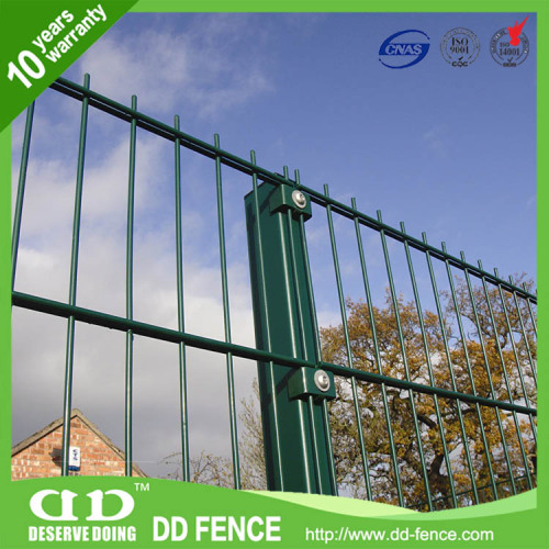 Hot sale pvc coated twin wire fencing panel fences