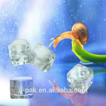 JAR-39 5g AS clear square sample jar for cosmetic