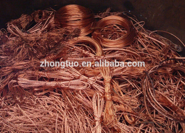 Pure copper scrap mill berry copper wire scrap 99.99% copper scrap for sale 2016