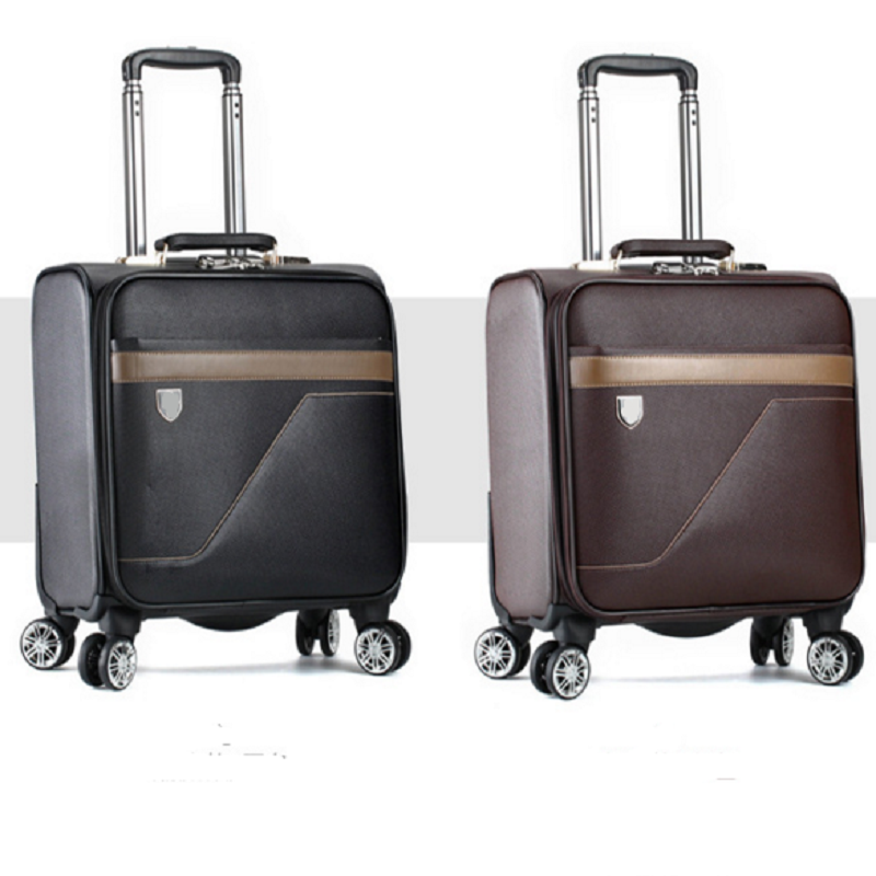 Carry on pu luggage