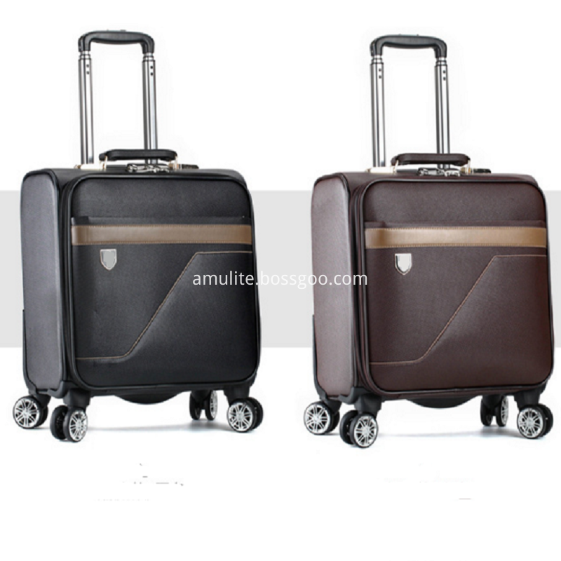 Carry on pu luggage