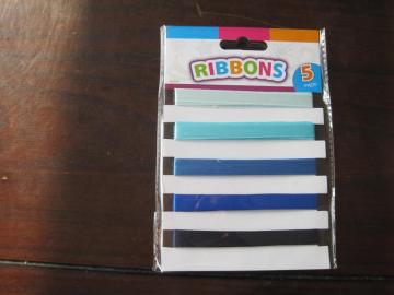 colorful ribbon craft