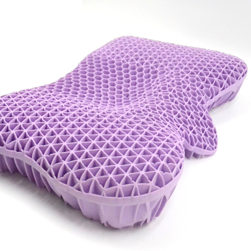 Washable Butterfly Shape TPE Sleep Pillow with Cool Gel for Bedroom