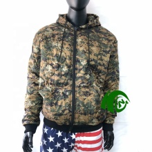 Hot Sale Kango Good Quality Marpat Woobie Jacket with Poncho Zipper Hoodie