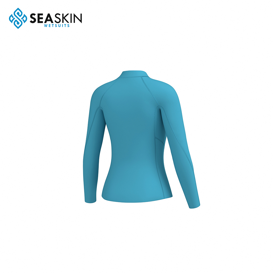 Seackin Eco-Friendly Womens Neoprene Wetsuit Top