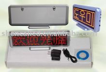 small Led Desk Screen/ led table badge/led desk display